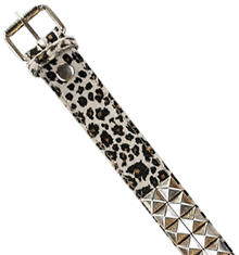 LEOPARD PYRAMID STUD