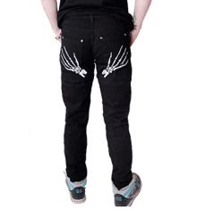 SKELE HANDS SKINNY