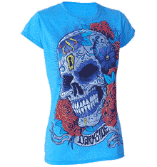 MEXICAN SUGAR SKULL BLUE