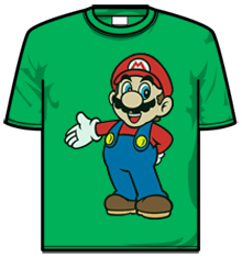 STANDING MARIO GREEN
