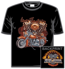 BIKER - LIVE TO RIDE BLOCK