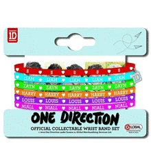 ONE DIRECTION - MULTICOLOUR SET